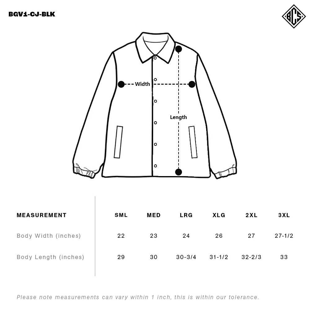 BCS Coach Jacket