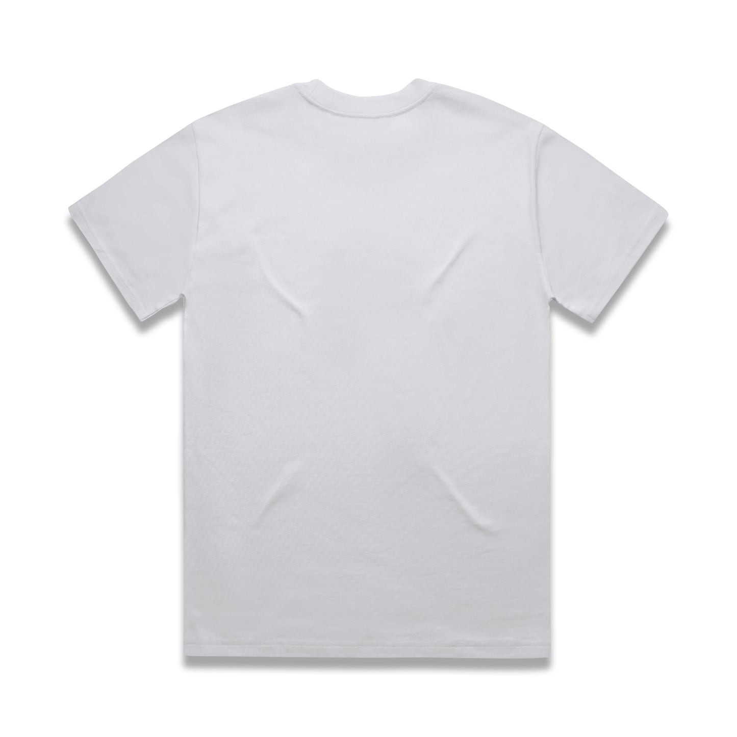 'Bad Creature Society' Minimal T-Shirt - White
