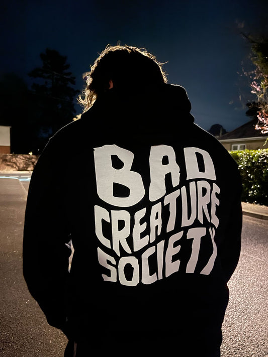 Stacked Logo Hoodie